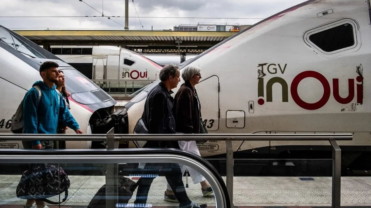 La circulation des trains entre Paris et le Sud-Est très perturbée en raison d'une panne d'aiguillage
