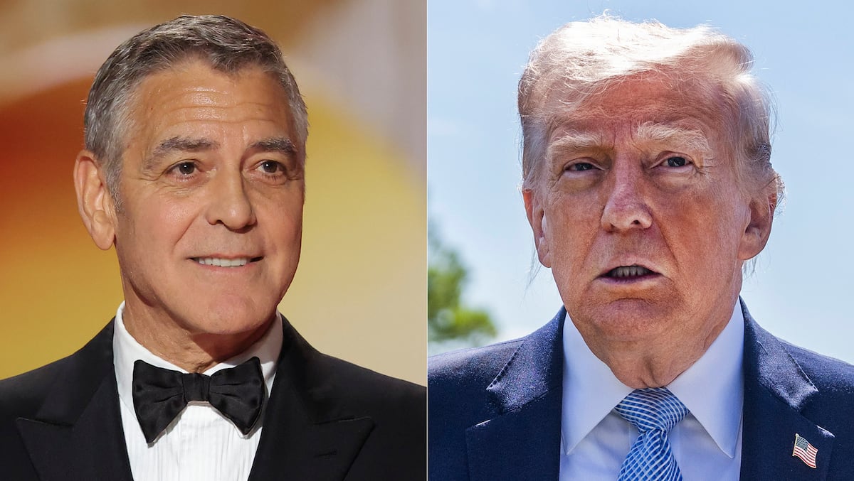 George Clooney califica como “crimen de guerra” la amenaza de Trump contra Irán (y la Casa Blanca contraataca)