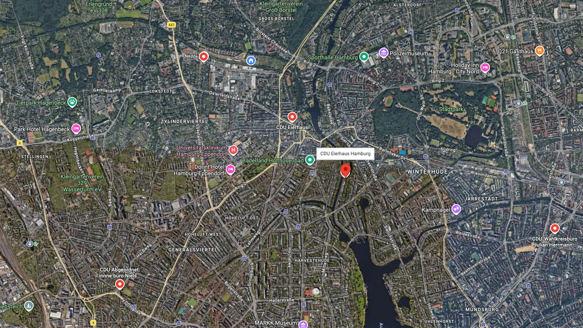 CDU: Warum auf Google Maps Parteibüros plötzlich »Eierhaus« heißen