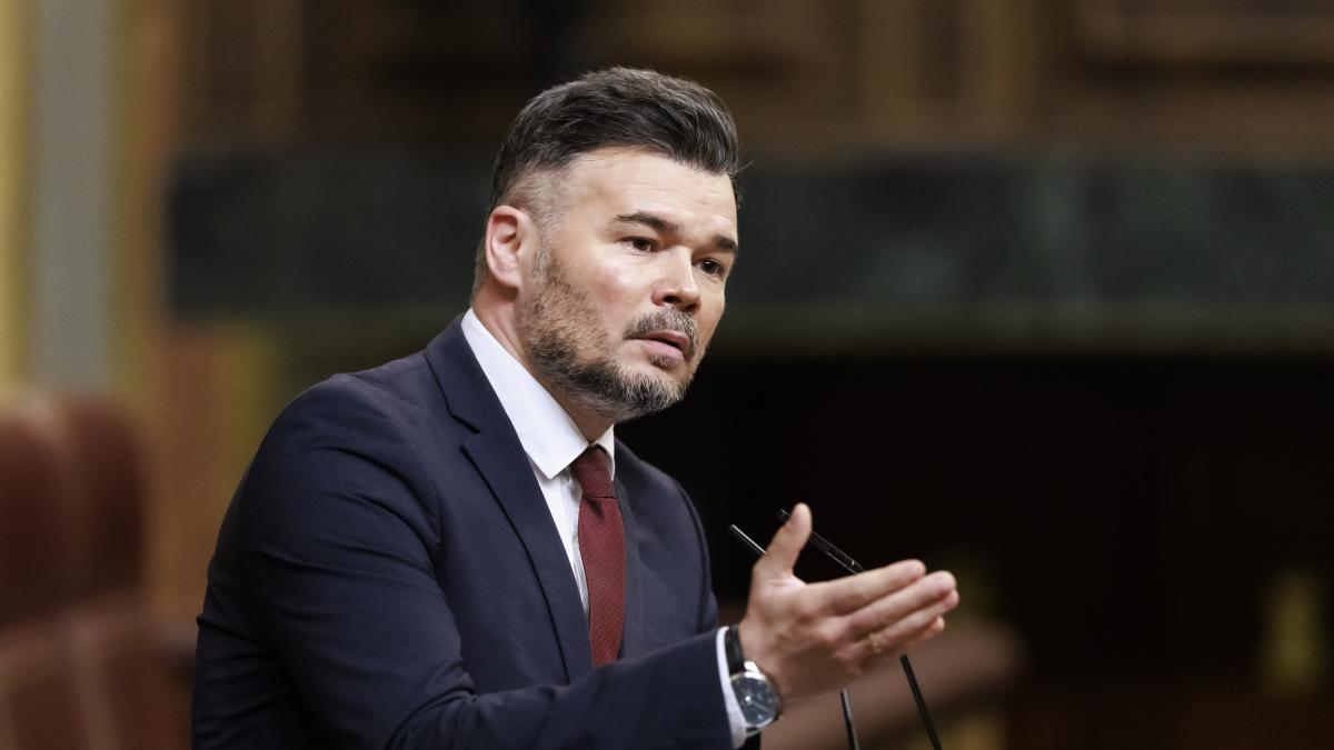 Rufián insiste: “Tenemos la responsabilidad histórica de frenar al fascismo y siempre la hemos tenido”