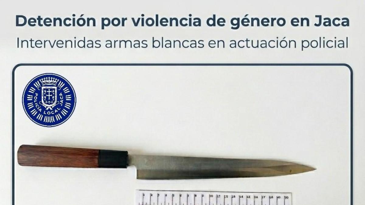 Detenido en Jaca (Huesca) tras agredir a su pareja en un hotel