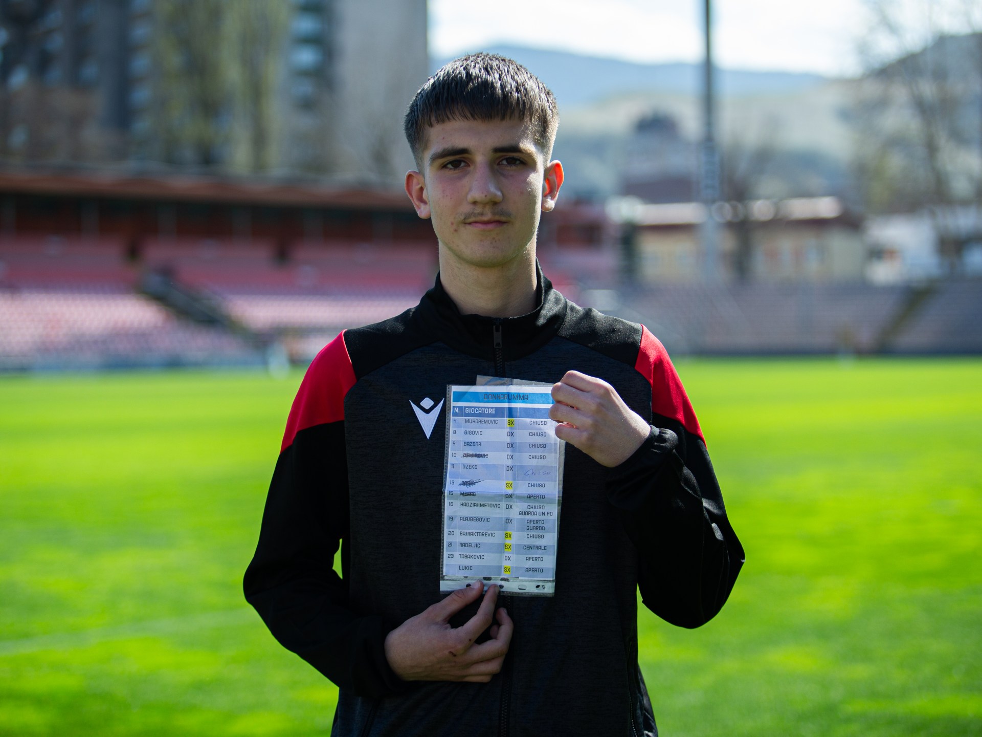 Bosnian ball boy who hid Donnarumma’s penalty shootout notes hailed as hero