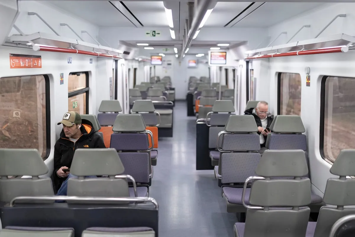 Un apuñalamiento en un vagón de tren obliga a cortar la R1 entre Santa Susanna y Pineda