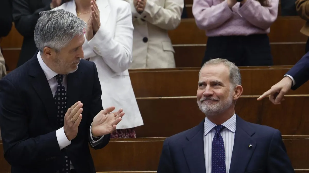 
                                                                                      El Rey recuerda que solo sobre el Derecho “puede sostenerse un paz verdadera”
                                                                                  