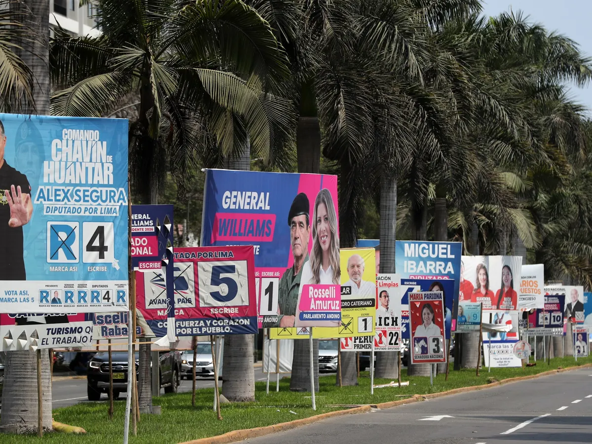 A record-breaking field: What to expect from Peru’s presidential election