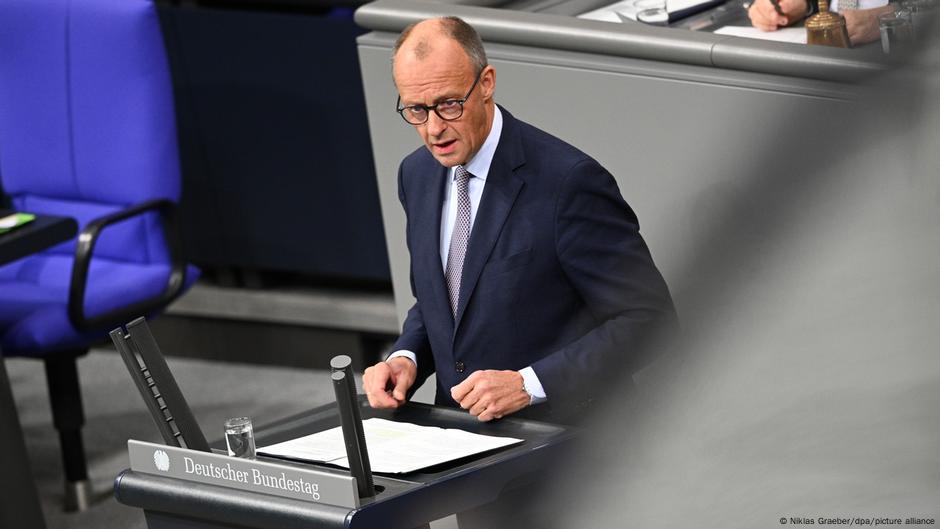 Merz says Germany and EU must 'bring its power to bear'