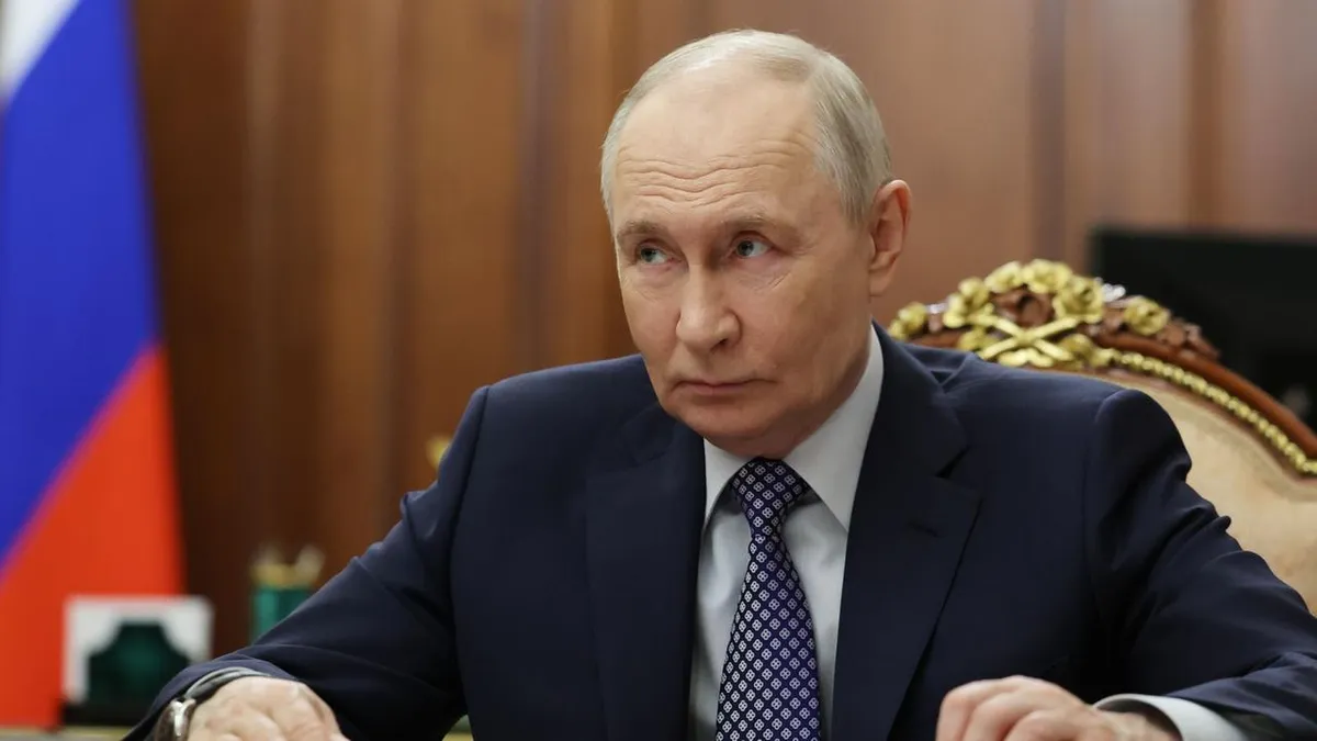 Krieg gegen die Ukraine: Putin kündigt Feuerpause zu Ostern an 