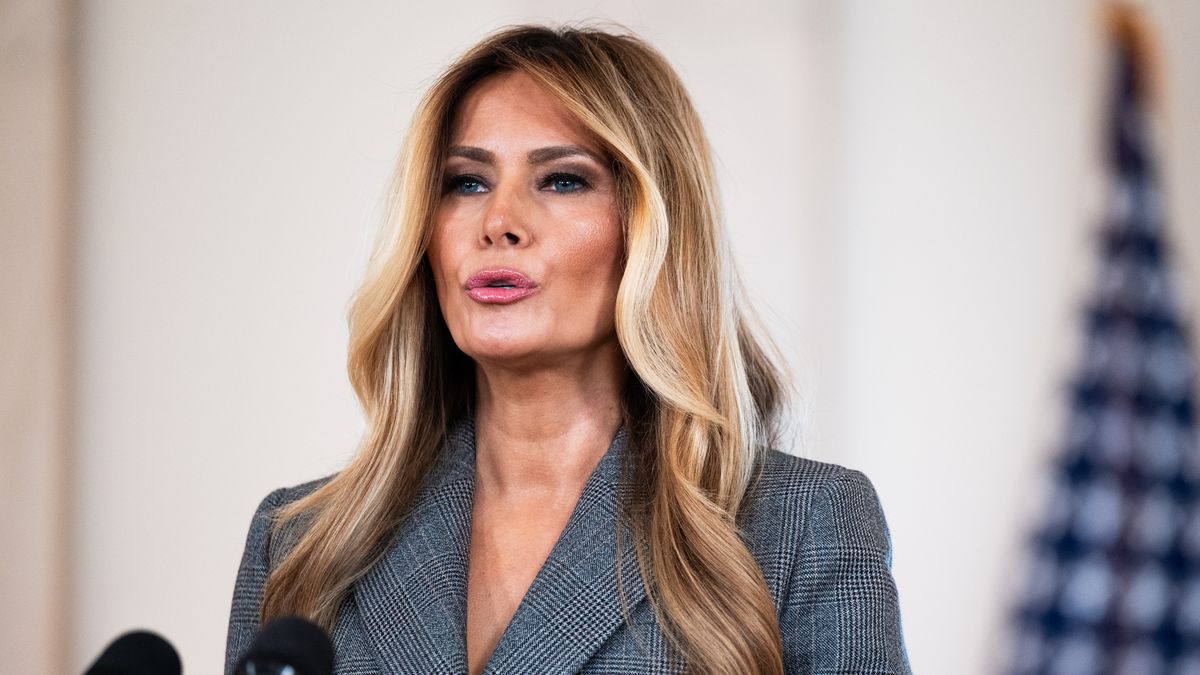Jeffrey Epstein: Melania Trump gibt Erklärung im Weißen Haus ab