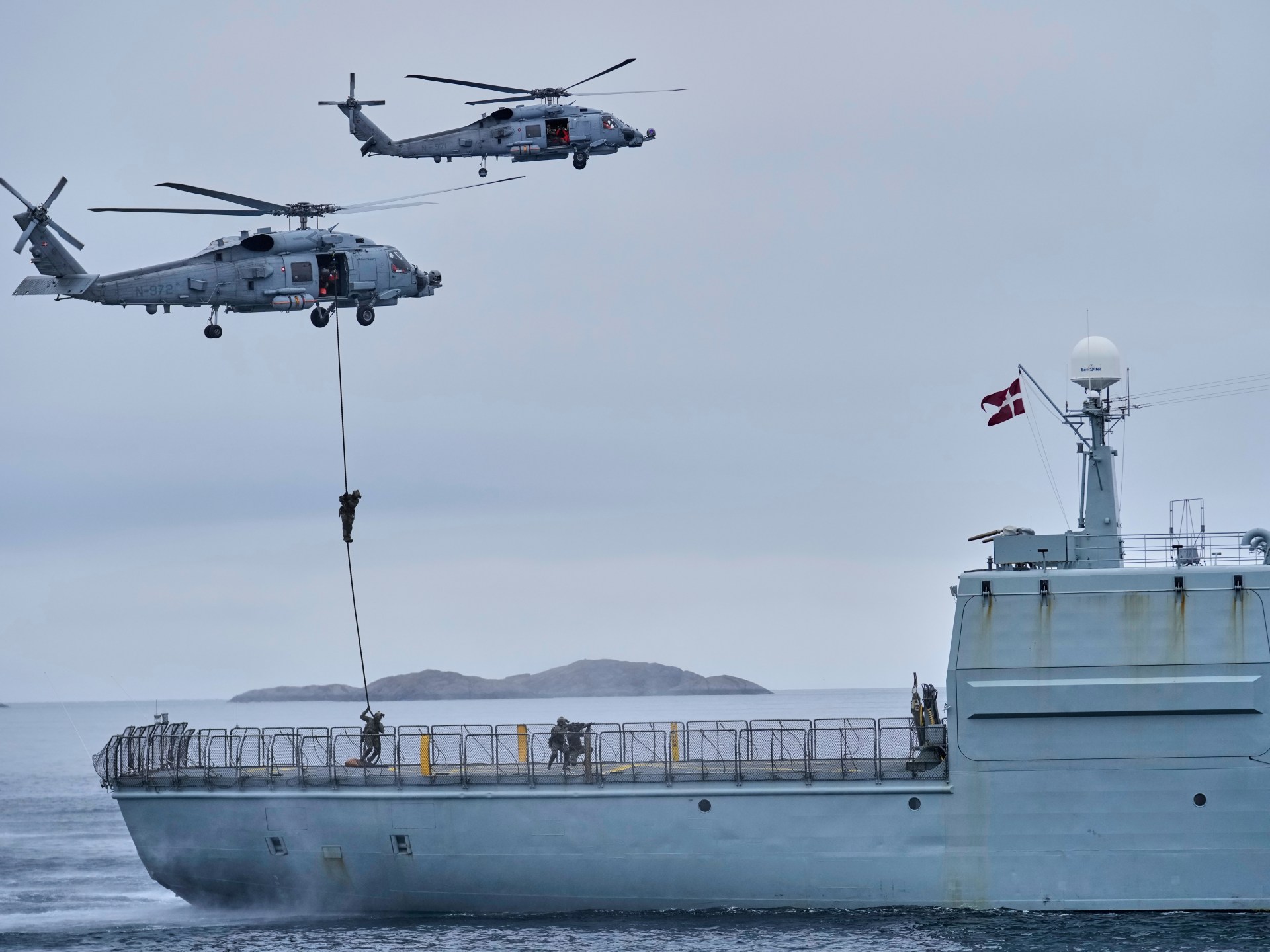 US says military ‘always an option’ in Greenland as Europe rejects threats