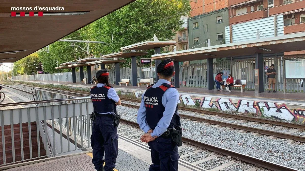 Paro en las líneas R1 y RG1 de Rodalies por una disputa entre pasajeros