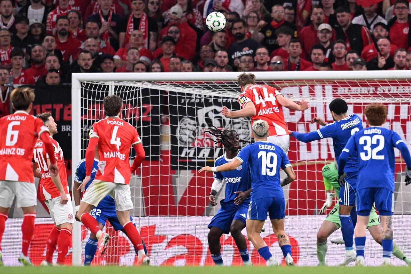 Ligue conférence : Strasbourg s’incline à Mayence (0-2) en quart de finale aller
