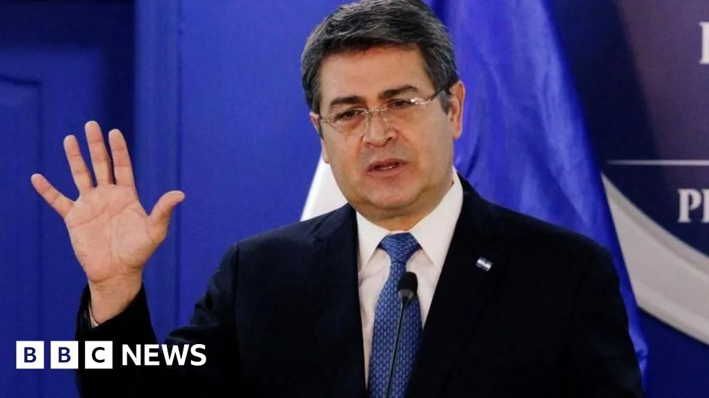 What is Honduras ex-president accused of and why has Trump pardoned him?