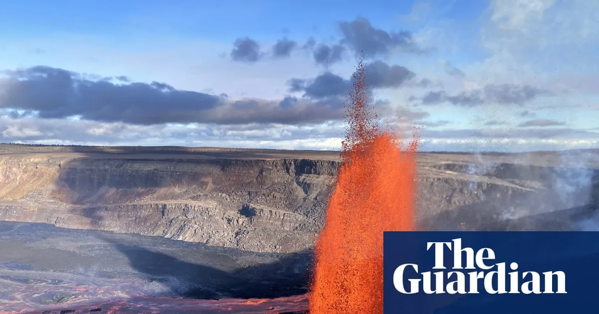 Lava bursts forth as Hawaii’s Kilauea volcano erupts