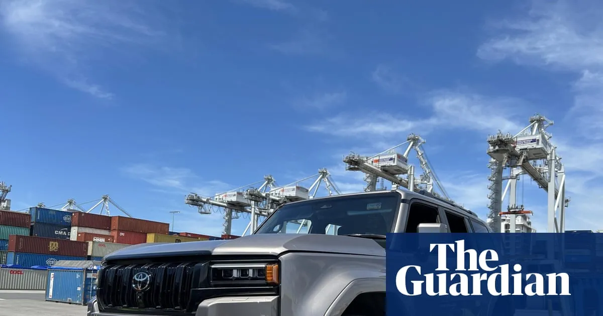 International crime syndicate allegedly stole dozens of Toyotas from Brisbane and planned to ship to UAE