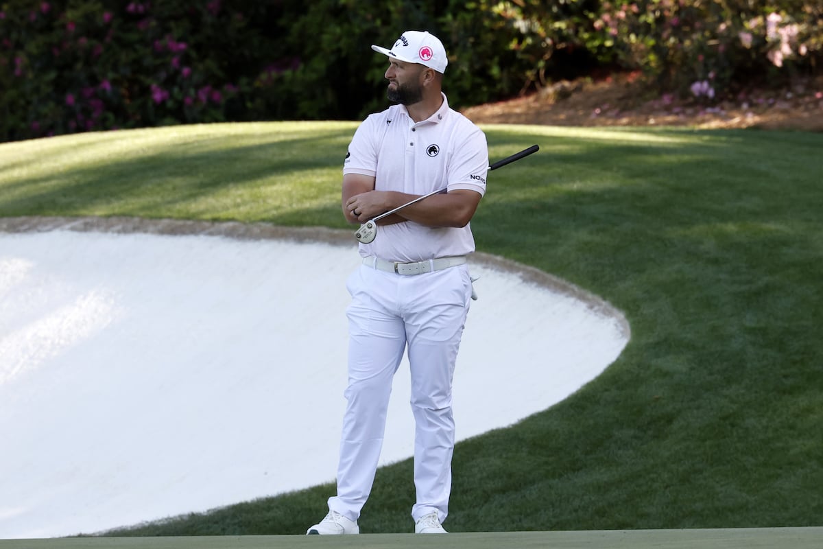 Hundimiento total de Jon Rahm en el Masters de Augusta