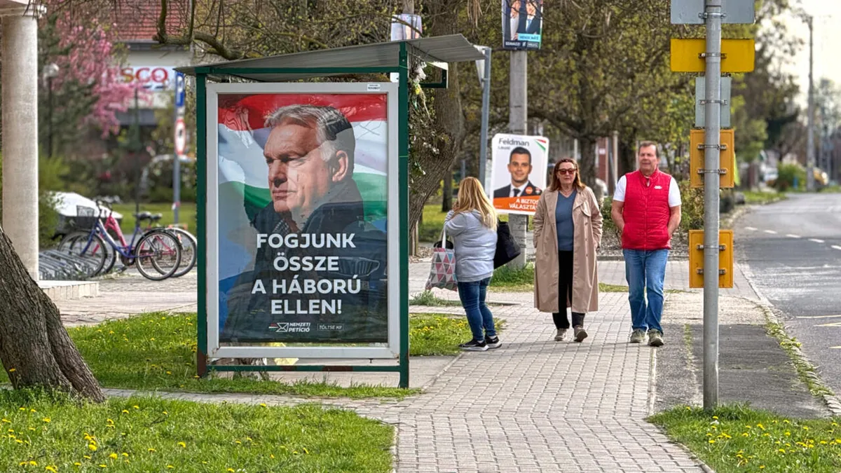Fin de campagne législative sous tension dans la Hongrie de Viktor Orban