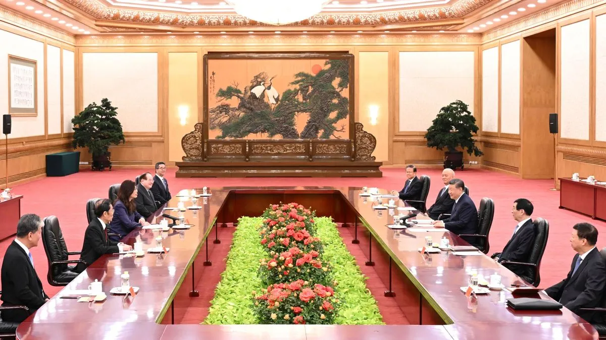 Taiwan: Oppositionschefin Cheng Li-wun trifft Xi Jinping