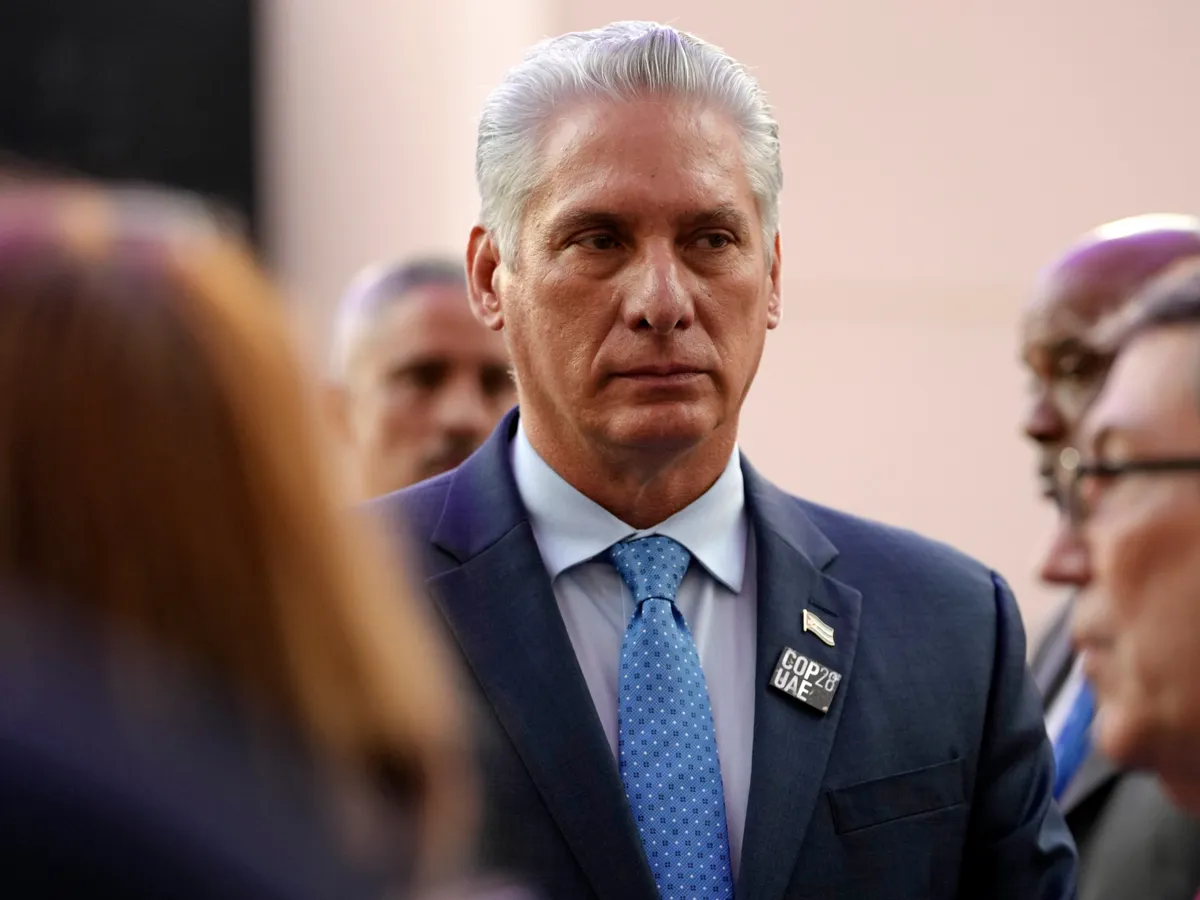 Cuban president defiant despite Trump pressure to resign