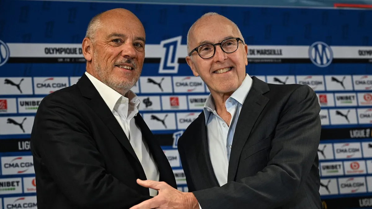Football : renouer le dialogue, stabiliser le club en Ligue des champions... Les ambitions de Stéphane Richard, le nouveau président de l'OM