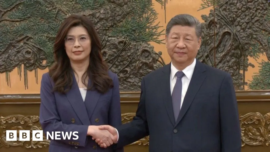 Taiwan opposition leader meets Xi Jinping in Beijing