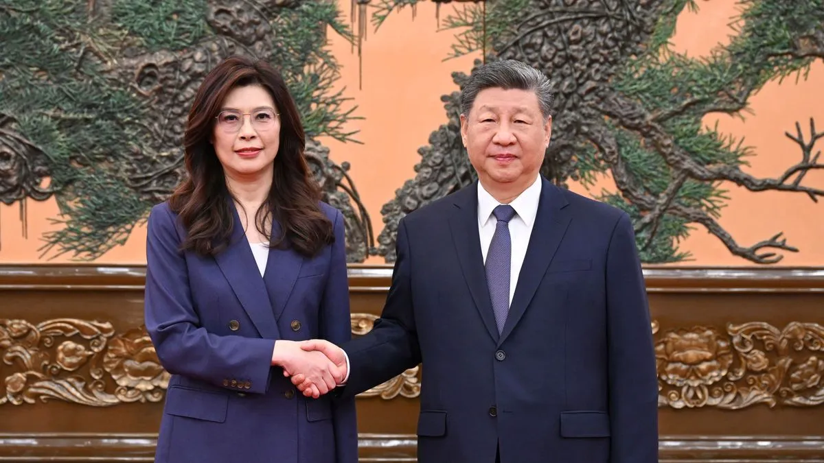 China: Xi Jinping umschmeichelt Taiwans Opposition