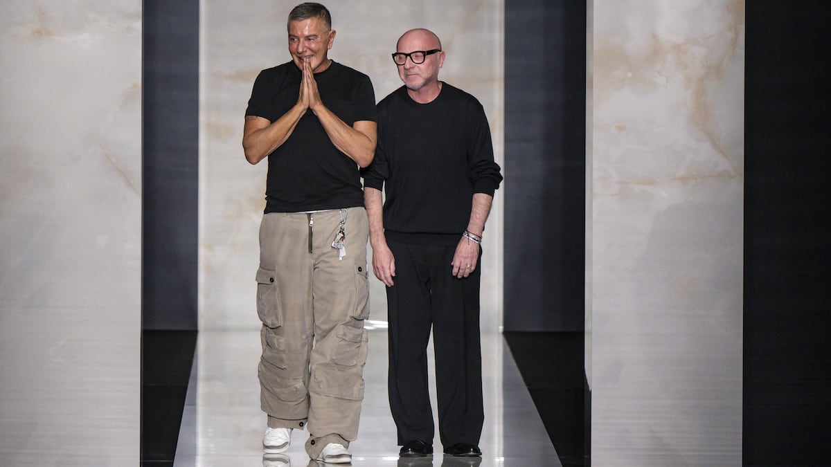 Stefano Gabbana abandona sus puestos directivos en Dolce & Gabbana pero no deja la parte creativa