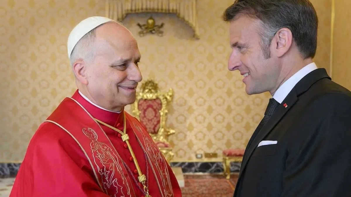 Le pape Léon XIV reçoit pour la première fois Emmanuel Macron, sur fond de guerre au Moyen-Orient