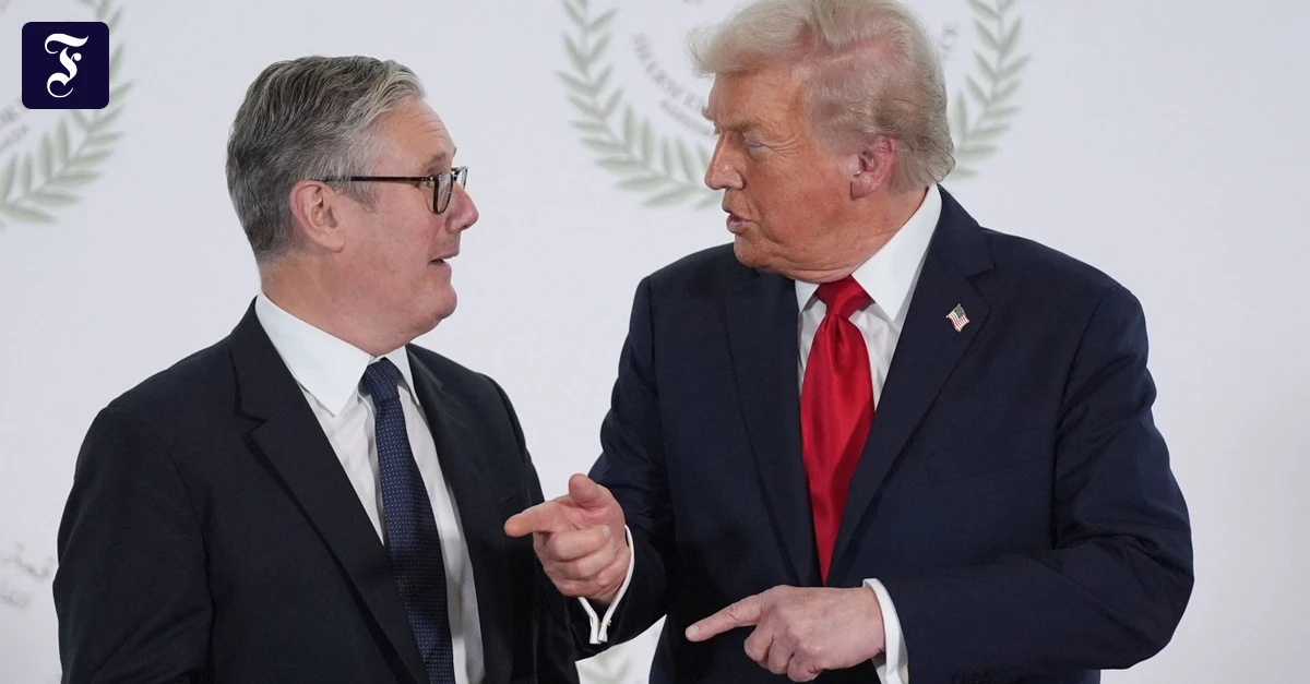 Premierminister: Die Briten, meint Starmer, hätten Trumps und Putins Taten satt