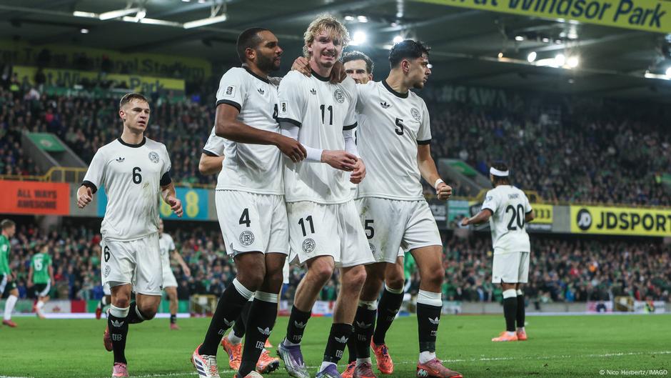 Germany back on World Cup track after win in Belfast