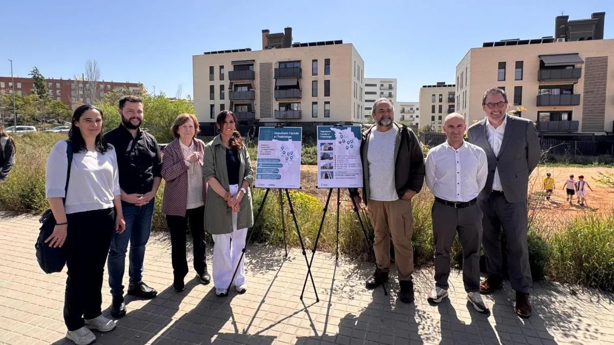 Sabadell cede seis solares a Cohabitac para construir 122 pisos de alquiler social