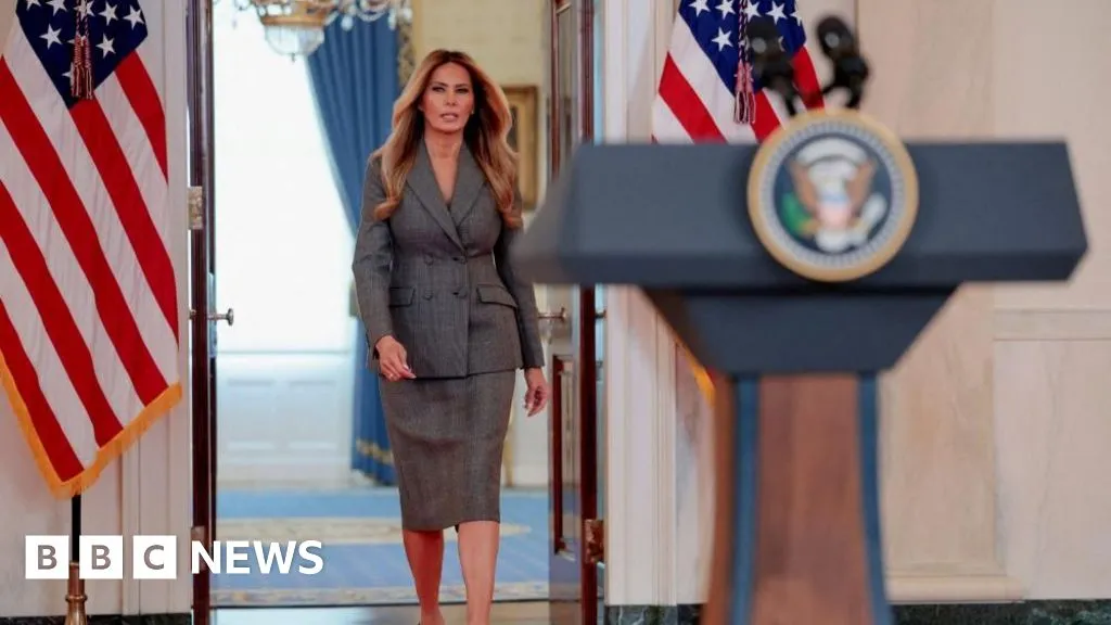 Melania Trump's speech propels Epstein crisis back to forefront