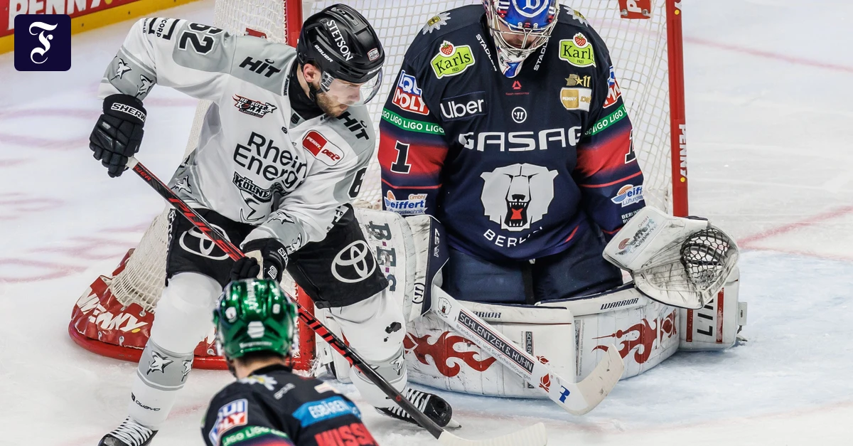 Eishockey-Play-offs: Kölner Haie gleichen gegen Berlin aus