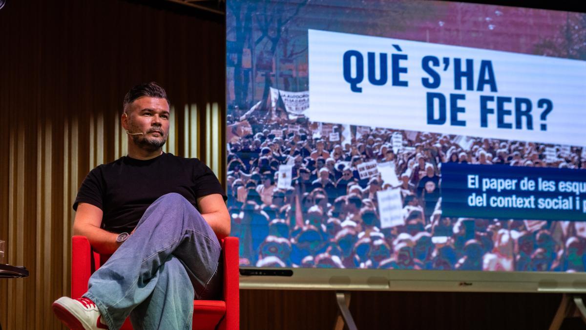 
                   Rufián y ¡Viva España!
               