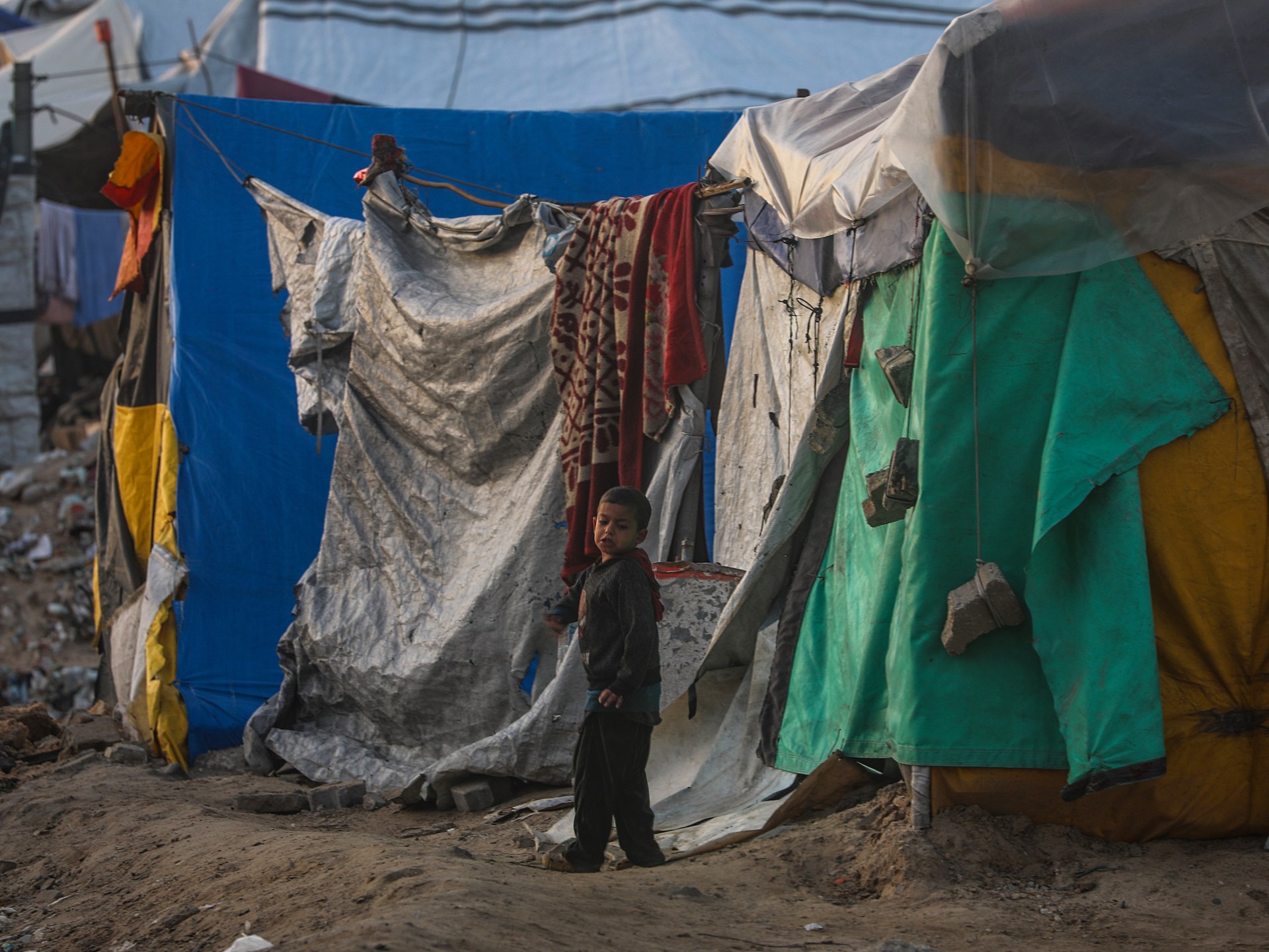 Gaza babies ‘suffering from severe cold’ as Israel keeps blocking aid