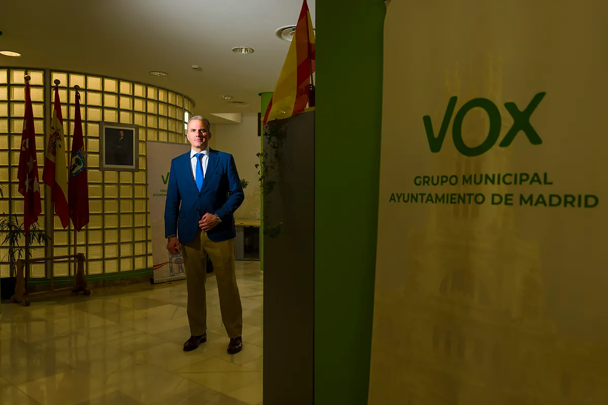 Javier Ortega Smith: "No fundamos Vox para ser un partido donde un señor feudal hace y deshace"