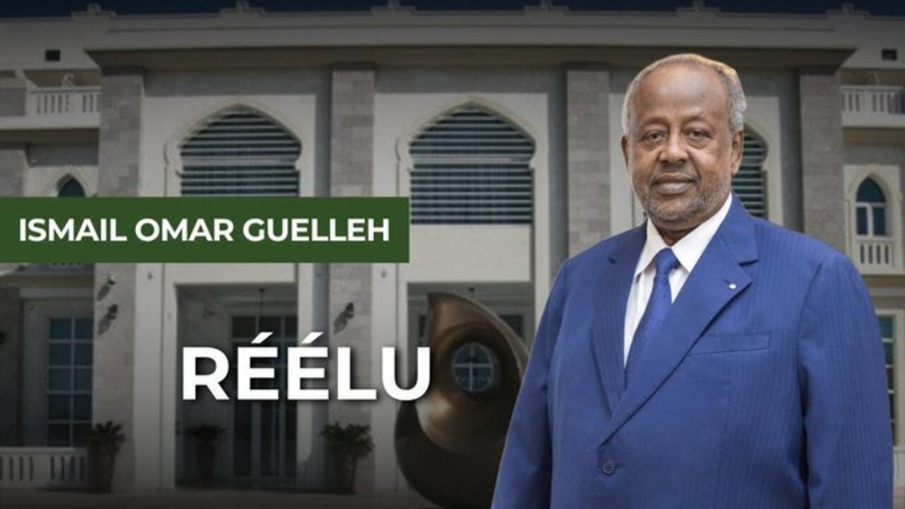 Djibouti: Ismaïl Omar Guelleh réélu avec 97,81% des voix pour un sixième mandat