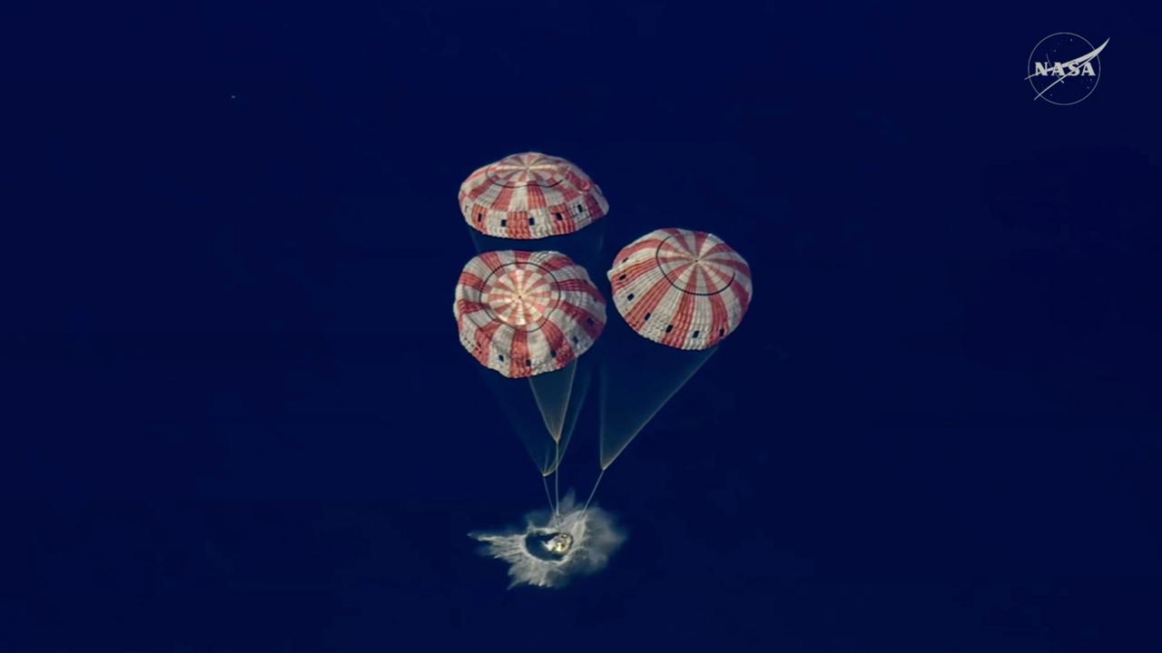 Artemis-Astronauten gelandet