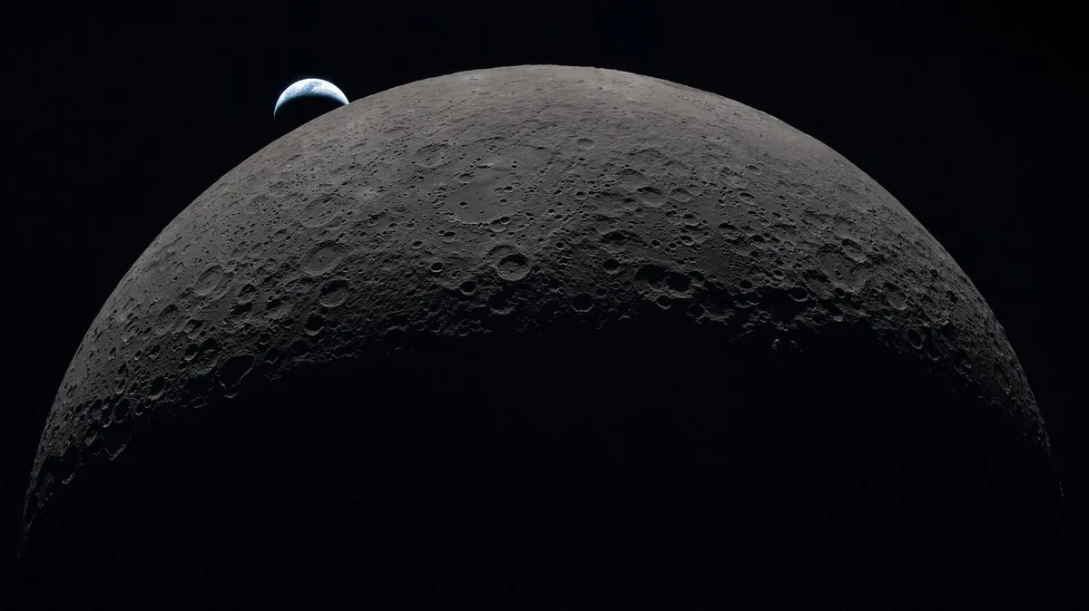 Face cachée de la Lune, coucher de Terre, éclipse de Soleil... Les plus belles photos de la mission Artemis II
