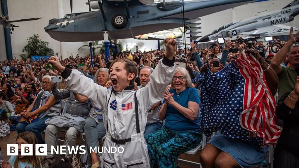 Las imágenes del riesgoso y emotivo regreso de los astronautas de Artemis II a la Tierra