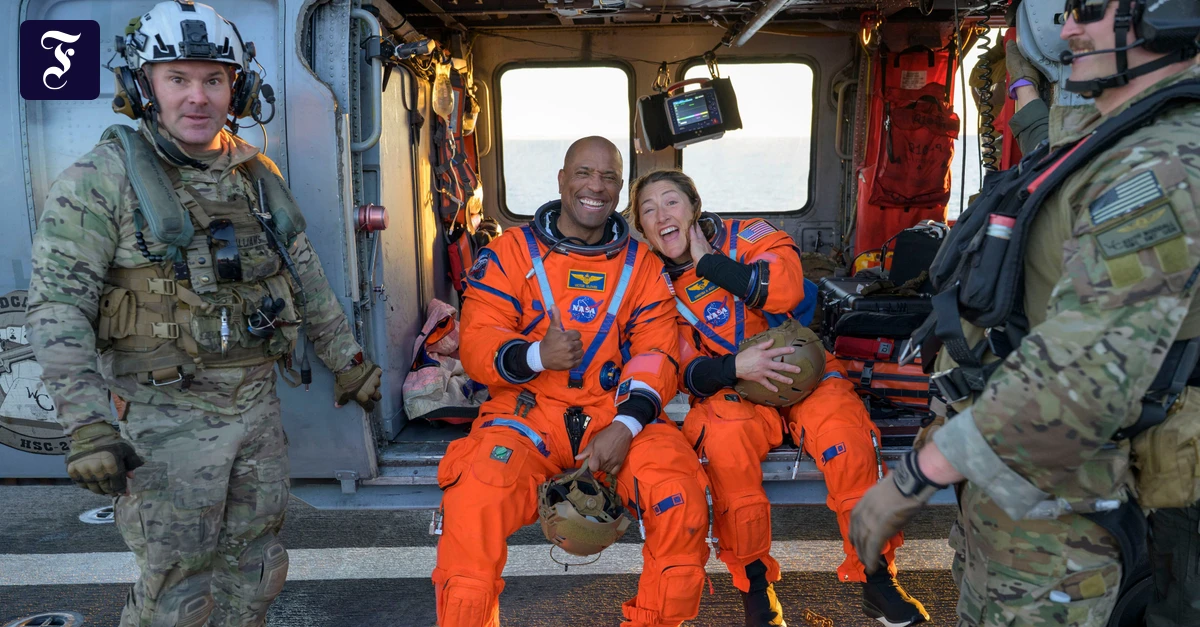 Nach Flug um den Mond: Artemis-II-Crew ist sicher auf der Erde gelandet