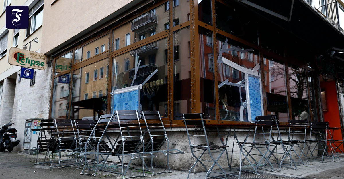 „Scham und tiefe Sorge“: Bestürzung nach Angriff auf israelisches Lokal in München