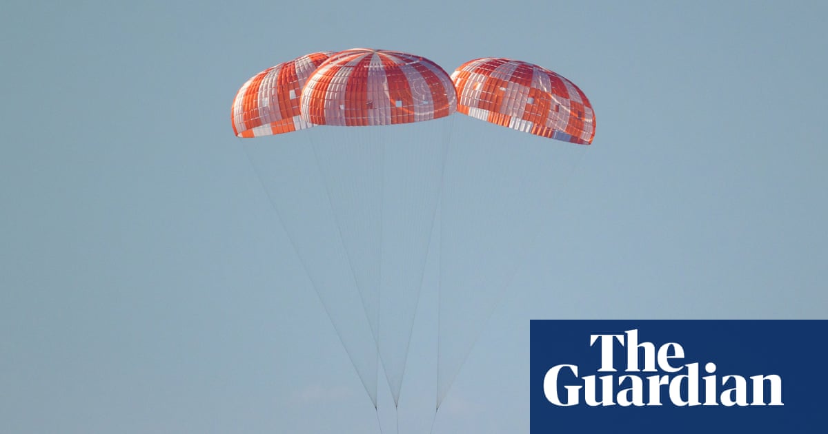 Jubilant return of Artemis II shadowed by ‘extinction-level’ cuts to Nasa: ‘It’s discordant’