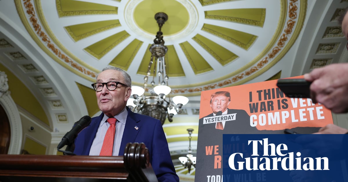 Democrats urged to reclaim anti-war identity amid Trump’s assault on Iran