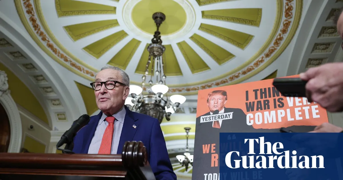 Democrats urged to reclaim anti-war identity amid Trump’s assault on Iran