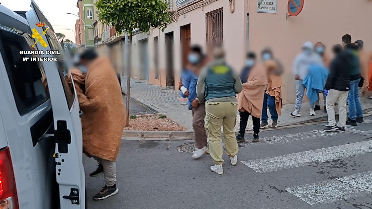 Siete detenidos por explotar a 80 inmigrantes en condiciones de semiesclavitud