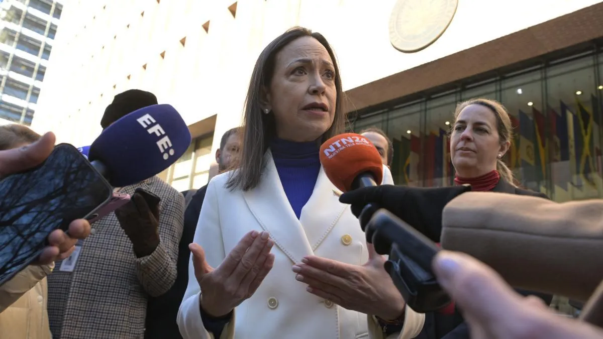
                                                  María Corina Machado recibe la Llave de Oro del Ayuntamiento de Madrid
                                              