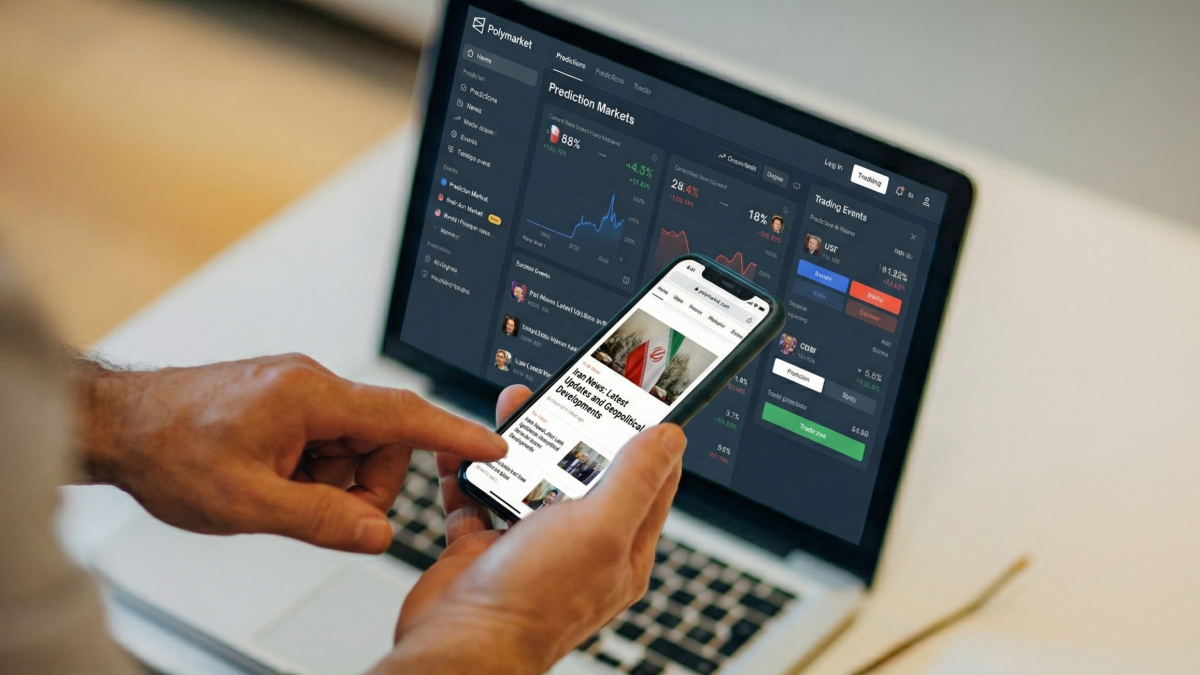 
                                                       ¿Cómo pudo una web de apuestas predecir el alto el fuego en Irán?
                                                   