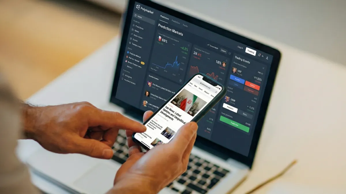 
                                                       ¿Cómo pudo una web de apuestas predecir el alto el fuego en Irán?
                                                   