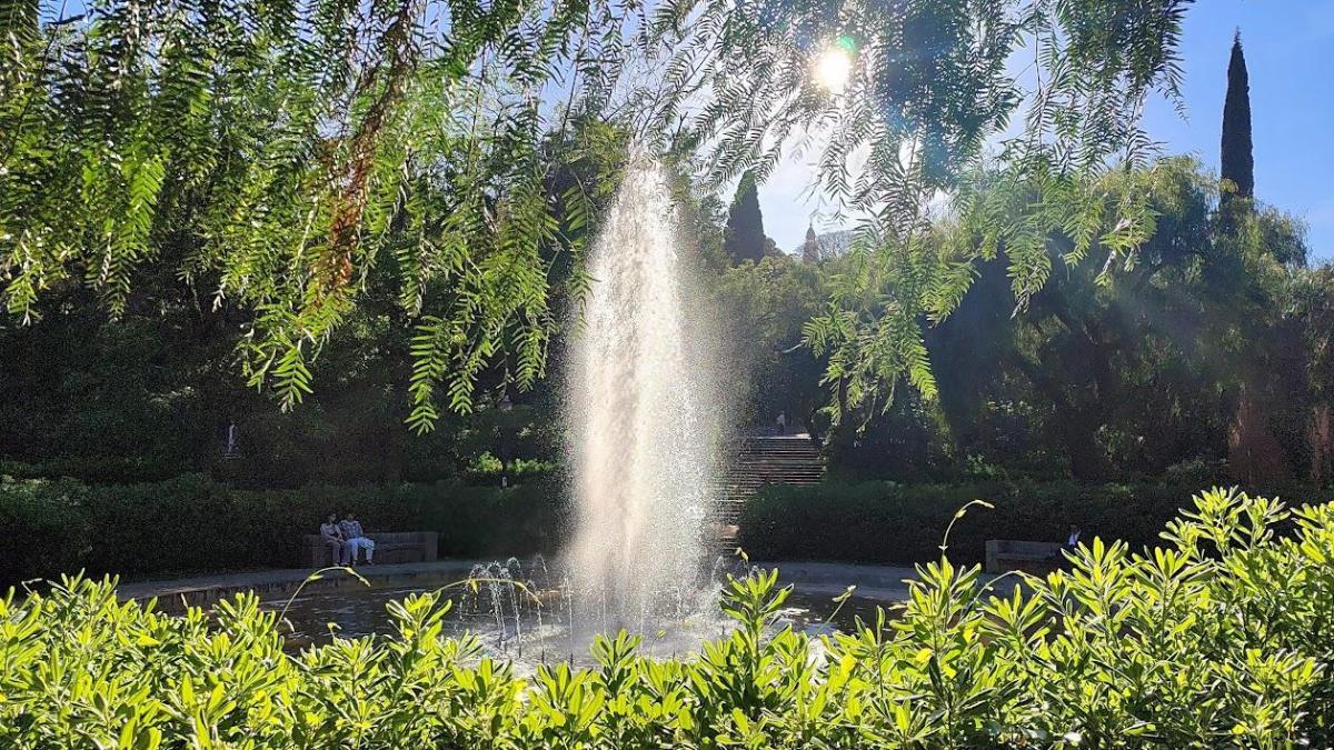 
                                                                                                                                    Los bellos surtidores del Umbracle de Montjuïc
                                                                                                                                