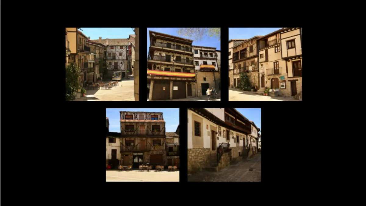 
                                                                                                                                     Las caras de Mogarraz
                                                                                                                                 